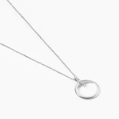 Histoire d'Or Collier Melissande Or Blanc Diamant New