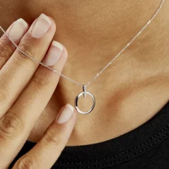 Histoire d'Or Collier Melissande Or Blanc Diamant New