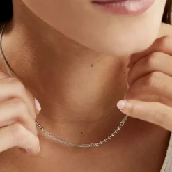 Histoire d'Or Collier Melodie Argent Blanc Online