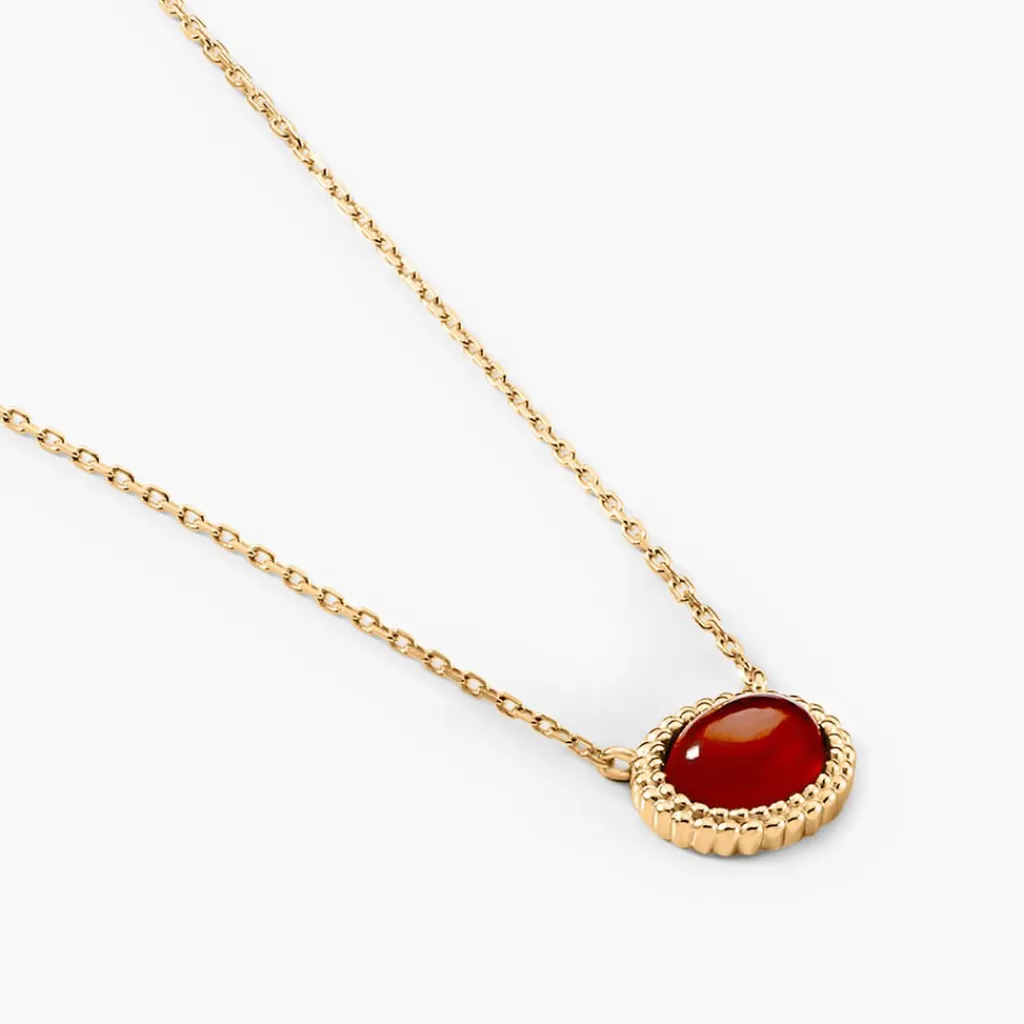 Histoire d'Or Collier Memory Plaqué Or Jaune Pierre De Synthese Sale