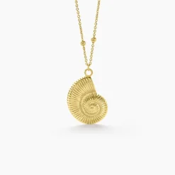 Histoire d'Or Collier Mermaid Acier Jaune Sale