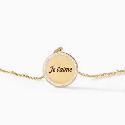 Histoire d'Or Collier Meshach Or Jaune New