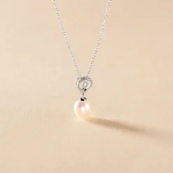 Histoire d'Or Collier Miley Argent Blanc Perle De Culture Clearance