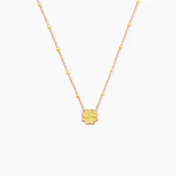 Histoire d'Or Collier Mimosa Argent Rose Best