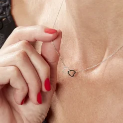 Histoire d'Or Collier Miranda Or Blanc Diamant Discount