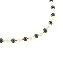 Histoire d'Or Collier Mirjam Or Jaune Perle De Culture