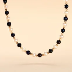 Histoire d'Or Collier Mirjam Or Jaune Perle De Culture