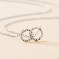 Histoire d'Or Collier Méloé Argent Blanc Best