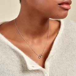 Histoire d'Or Collier Méloé Argent Blanc Best