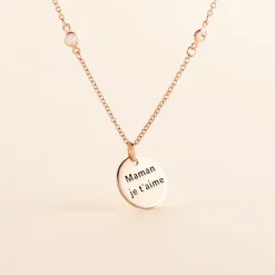 Histoire d'Or Collier Moa De Zirconium argent rose oxyde Online