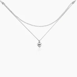 Histoire d'Or Collier Monifa Argent Blanc
