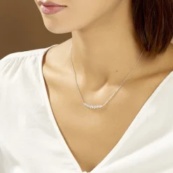 Histoire d'Or Collier Monique Argent Blanc Oxyde De Zirconium Outlet