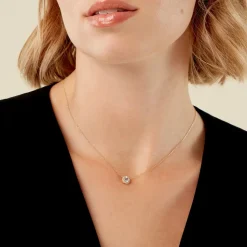 Histoire d'Or Collier Munira Or Jaune Topaze Oxyde De Zirconium Best