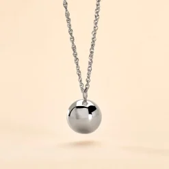 Histoire d'Or Collier My Bola acier blanc Clearance