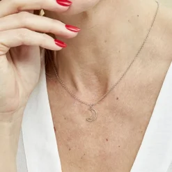 Histoire d'Or Collier Myel Argent Blanc Best