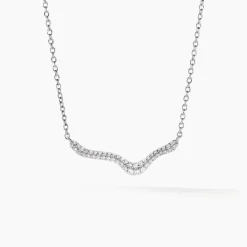 Histoire d'Or Collier Nandie Argent Blanc Oxyde De Zirconium Hot