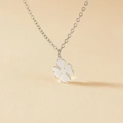 Histoire d'Or Collier Naomie Argent Blanc