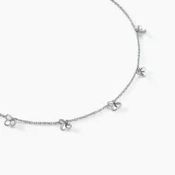 Histoire d'Or Collier Narcisse Dream Argent Blanc Clearance