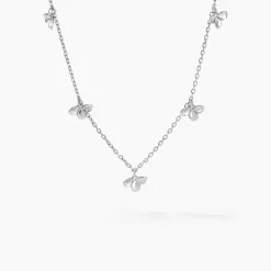 Histoire d'Or Collier Narcisse Dream Argent Blanc Clearance