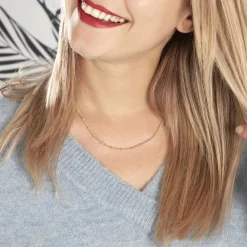 Histoire d'Or Collier Naria Plaqué Or Jaune Discount