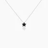 Histoire d'Or Collier Nasima Argent Blanc Spinelle Online