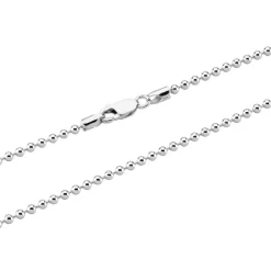 Histoire d'Or Collier Nateo Boules Argent Blanc New