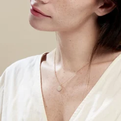 Histoire d'Or Collier Nehemiah Plaque Or Oxyde De Zirconium Sale