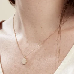 Histoire d'Or Collier Nehemiah Plaque Or Oxyde De Zirconium Sale