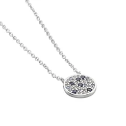 Histoire d'Or Collier Nelig Argent Oxyde De Zirconium argent blanc oxyde bleu Outlet