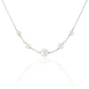 Histoire d'Or Collier Nephtysae Argent Blanc Perle De Culture Online