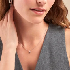 Histoire d'Or Collier Neruda Argent Blanc Oxyde De Zirconium Hot