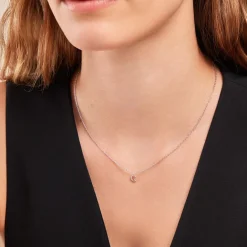 Histoire d'Or Collier Neruda Argent Blanc Oxyde De Zirconium New