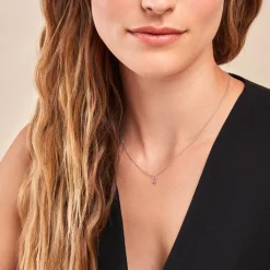 Histoire d'Or Collier Neruda Argent Blanc Oxyde De Zirconium Discount