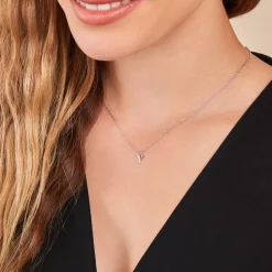 Histoire d'Or Collier Neruda Argent Blanc Oxyde De Zirconium Online