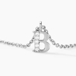 Histoire d'Or Collier Neruda Argent Blanc Oxyde De Zirconium Clearance