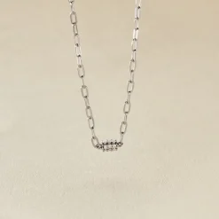 Histoire d'Or Collier Nexus Argent Blanc Oxyde De Zirconium Discount