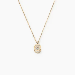 Histoire d'Or Collier Nid D'amour Or Jaune Diamant Outlet
