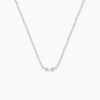 Histoire d'Or Collier Nigelle Argent Blanc Oxyde De Zirconium