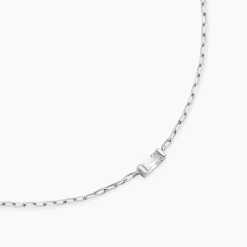 Histoire d'Or Collier Nigelle Argent Blanc Oxyde De Zirconium