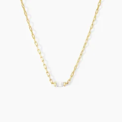 Histoire d'Or Collier Nigelle Argent Jaune Oxyde De Zirconium Hot