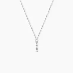 Histoire d'Or Collier Nikolia Argent Blanc Oxyde De Zirconium Hot