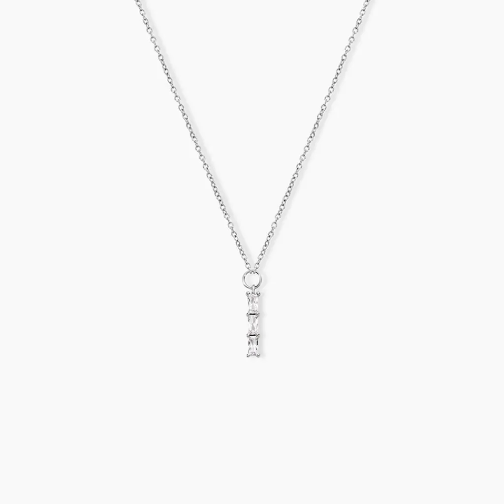 Histoire d'Or Collier Nikolia Argent Blanc Oxyde De Zirconium Hot