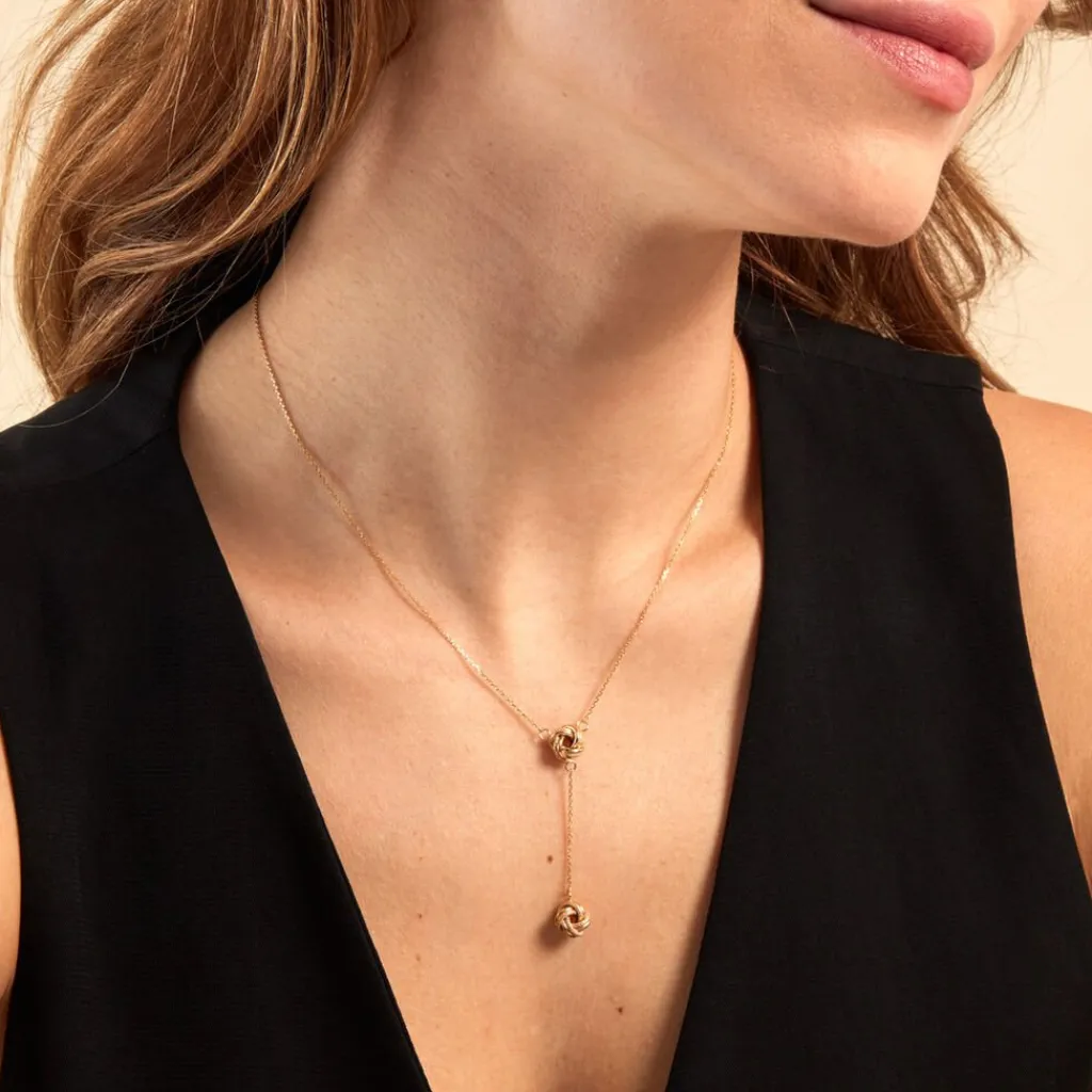 Histoire d'Or Collier Nils Or Jaune Discount