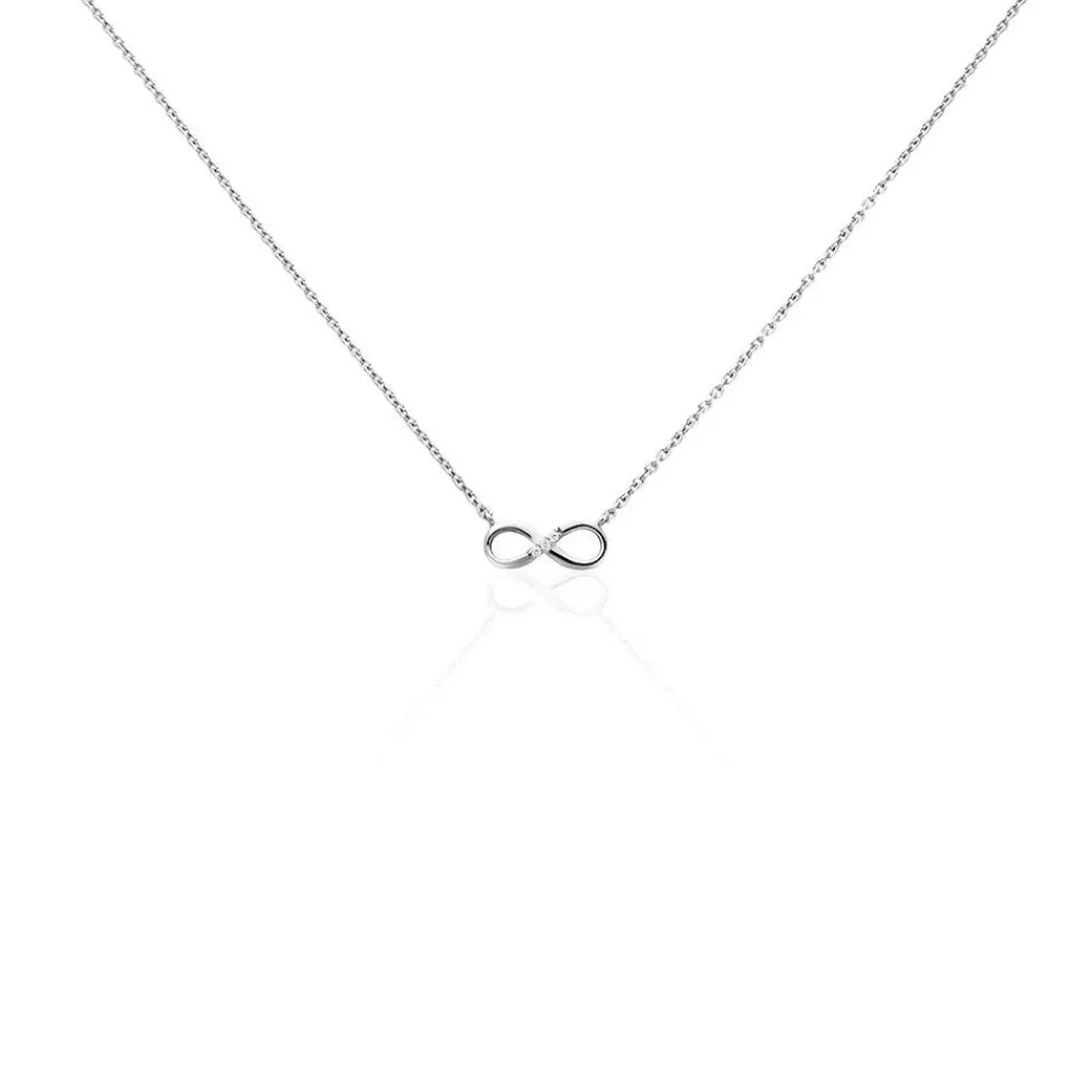 Histoire d'Or Collier Nohemi Argent Blanc Oxyde De Zirconium Outlet