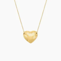 Histoire d'Or Collier Nolene Acier Jaune Hot