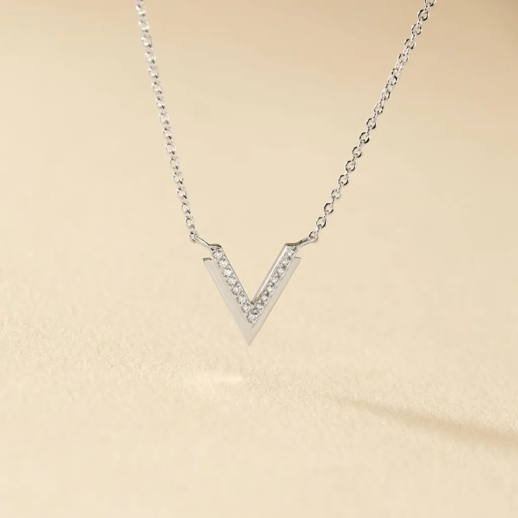 Histoire d'Or Collier Nollia De Zirconium argent blanc oxyde