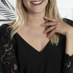 Histoire d'Or Collier Nollia De Zirconium argent blanc oxyde