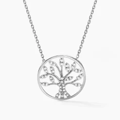 Histoire d'Or Collier Norina Or Blanc Diamant Clearance