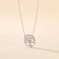 Histoire d'Or Collier Norina Or Blanc Diamant Clearance