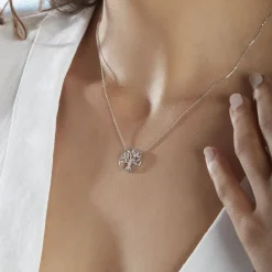 Histoire d'Or Collier Norina Or Blanc Diamant Clearance